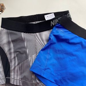 2 Nike Pro Women’s Active Shorts